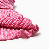 Шарф (манишка) детская А.937, цвет розовый, р-р М (1,5-3 года), фото 2