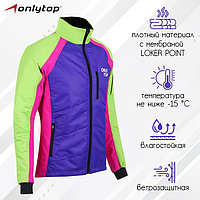 Куртка утеплённая ONLYTOP, multicolor, размер 44