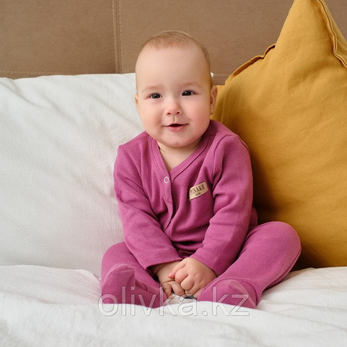 Комбинезон детский MINAKU, цвет малиновый, рост 80-86 см - фото 2 - id-p113235597