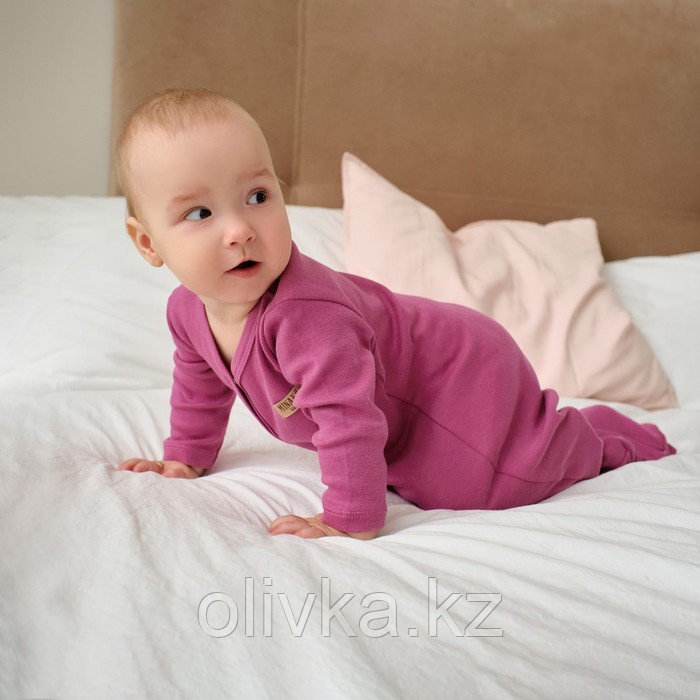 Комбинезон детский MINAKU, цвет малиновый, рост 80-86 см - фото 4 - id-p113235597