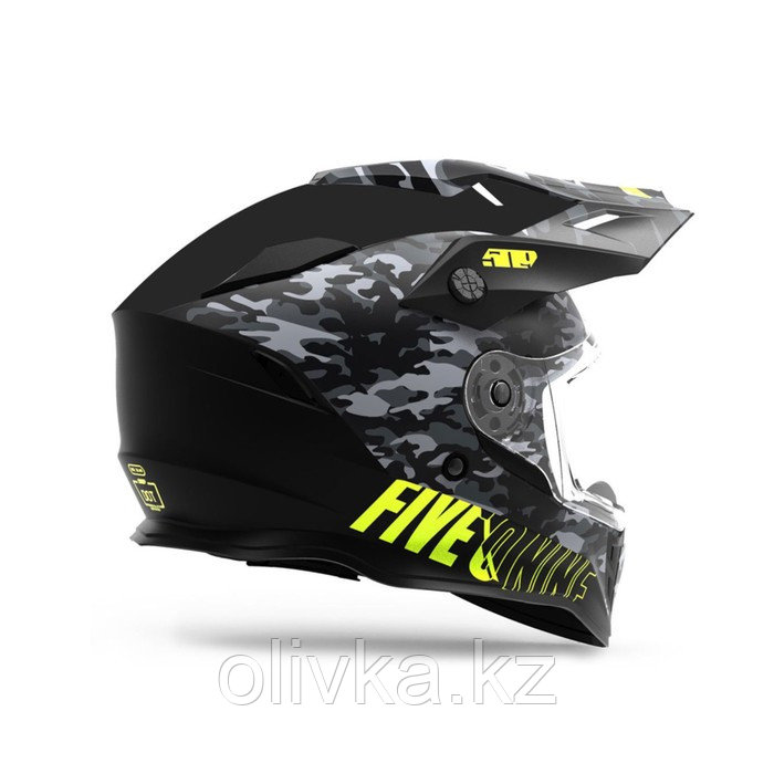 Шлем 509 Delta R3L с подогревом, размер M, чёрный, жёлтый, камуфляж - фото 2 - id-p113234513