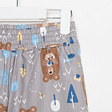 Пижама детская (рубашка, брюки) KAFTAN "Мишки", р. 122-128, бежевый, фото 10