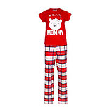 Пижама новогодняя женская KAFTAN "Bear", цвет красный, размер 48-50, фото 6