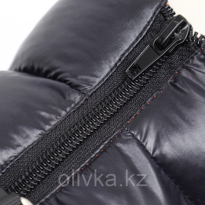 Комбинезон для собак со шлейкой "Моден", размер 8 (ДС 23, ОГ 30, ОШ 22 см), чёрный - фото 5 - id-p113238075
