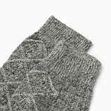 Получулки женские шерстяные Фактурная вязка цвет серый, размер 23, фото 2