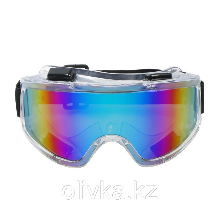Очки-маска для езды на мототехнике, стекло хамелеон, прозрачные - фото 1 - id-p113230794