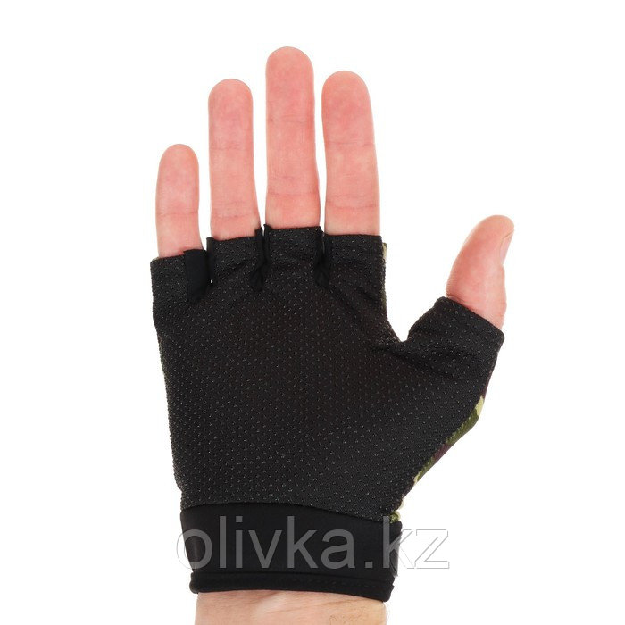 Перчатки "СИБИРСКИЙ СЛЕДОПЫТ", хаки, без пальцев, размер XL - фото 3 - id-p113236069