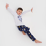Пижама детская для мальчика KAFTAN "Космос" рост 110-116 (32), фото 5