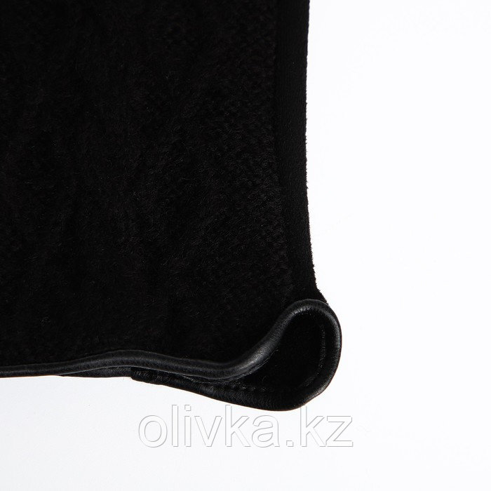 Перчатки женские, безразмерные, с утеплителем, цвет чёрный - фото 2 - id-p113239111