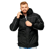 Куртка мужская, размер 60, цвет чёрный