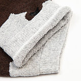 Носки женские махровые «Медвежонок», цвет коричневый, размер 23-25, фото 4
