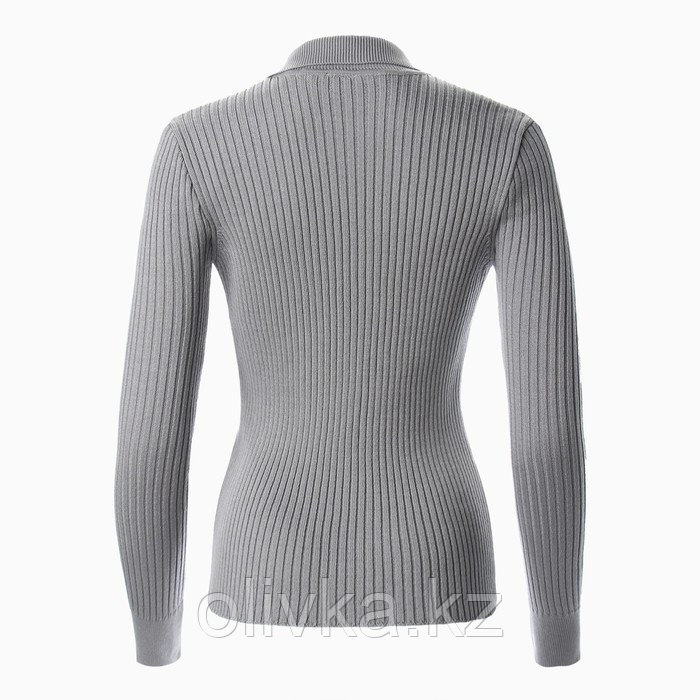 Джемпер женский MINAKU: Knitwear collection цвет серый, размер 46-48 - фото 10 - id-p113239118