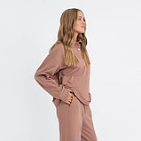 Костюм женский (джемпер, брюки) MINAKU: Casual Collection цвет бежевый, размер 46, фото 2