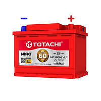 Аккумуляторная батарея Totachi NIRO MF 56066 VLR, 60 Ач, обратная полярность