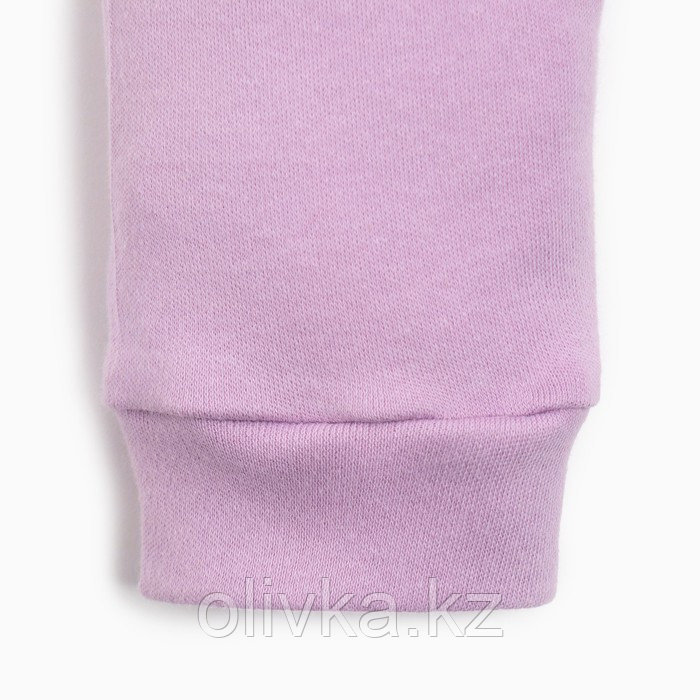 Костюм детский (джемпер, брюки) MINAKU, цвет сиреневый, рост 74-80 см - фото 9 - id-p113236097