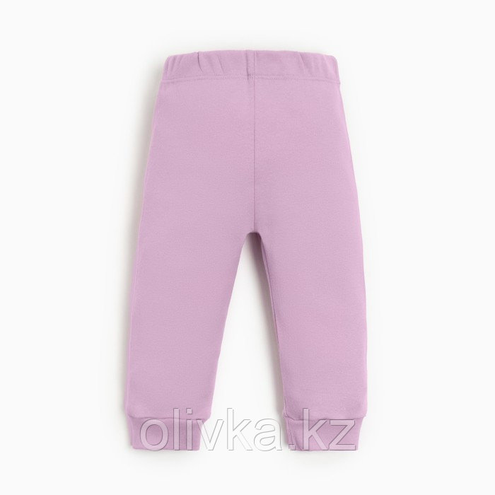Костюм детский (джемпер, брюки) MINAKU, цвет сиреневый, рост 74-80 см - фото 10 - id-p113236097