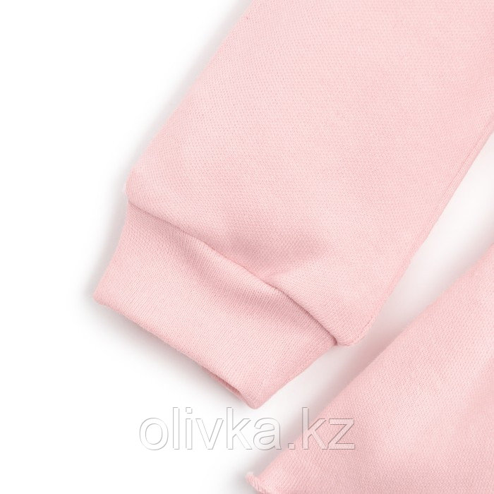Костюм детский (джемпер, брюки) MINAKU, цвет розовый, рост 80-86 см - фото 6 - id-p113236098