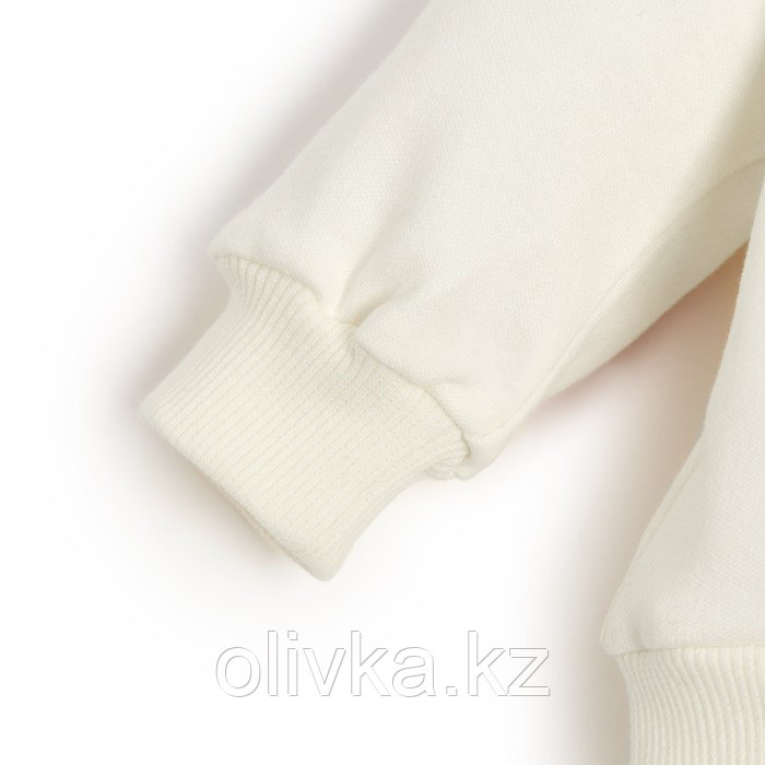 Костюм детский (свитшот, брюки) MINAKU, цвет экрю/фуксия, рост 86-92 см - фото 6 - id-p113236100