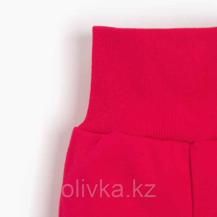 Костюм детский (свитшот, брюки) MINAKU, цвет экрю/фуксия, рост 86-92 см - фото 8 - id-p113236100