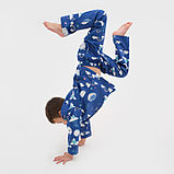Пижама детская (рубашка, брюки) KAFTAN "Луна" р. 110-116, синий, фото 5
