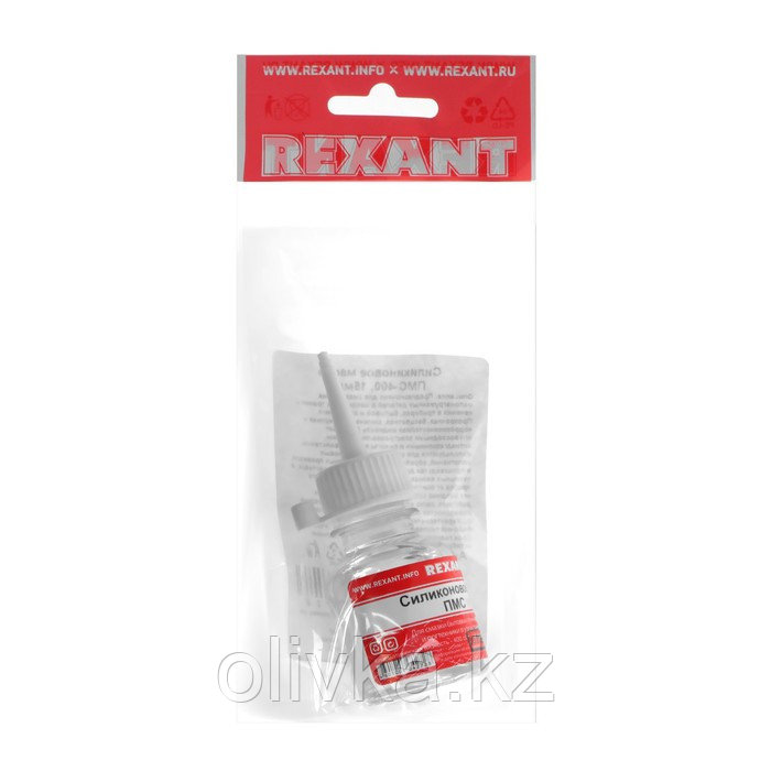 Силиконовое масло Rexant, ПМС-1000, 15 мл - фото 2 - id-p113236114
