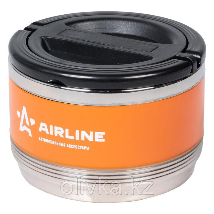 Термос Airline, ланч-бокс для еды с ручкой, нержавеющая сталь 304, 1 контейнер, 0.7 л - фото 2 - id-p113237205