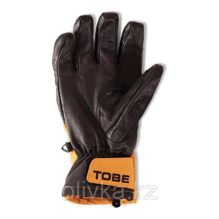 Перчатки Tobe Capto Undercuff V3 с утеплителем, размер S, оранжевые, чёрные - фото 2 - id-p113234171