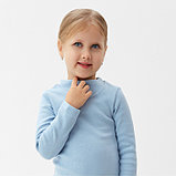 Термобелье для девочки (лонгслив, легинсы) цвет голубой, рост 116, фото 3