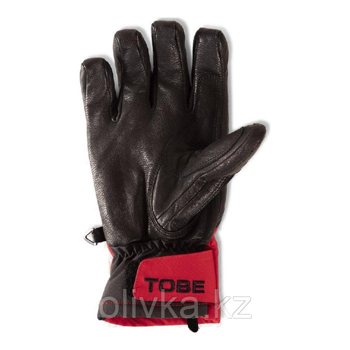 Перчатки Tobe Capto Undercuff V3 с утеплителем, размер XS, красные, чёрные - фото 2 - id-p113234188