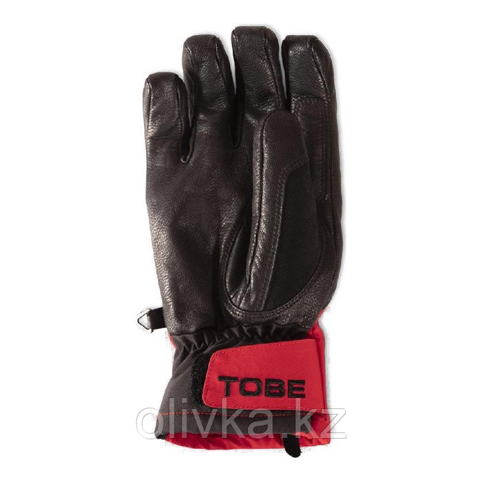 Перчатки Tobe Capto Undercuff V3 с утеплителем, размер XS, красные, чёрные - фото 3 - id-p113234188