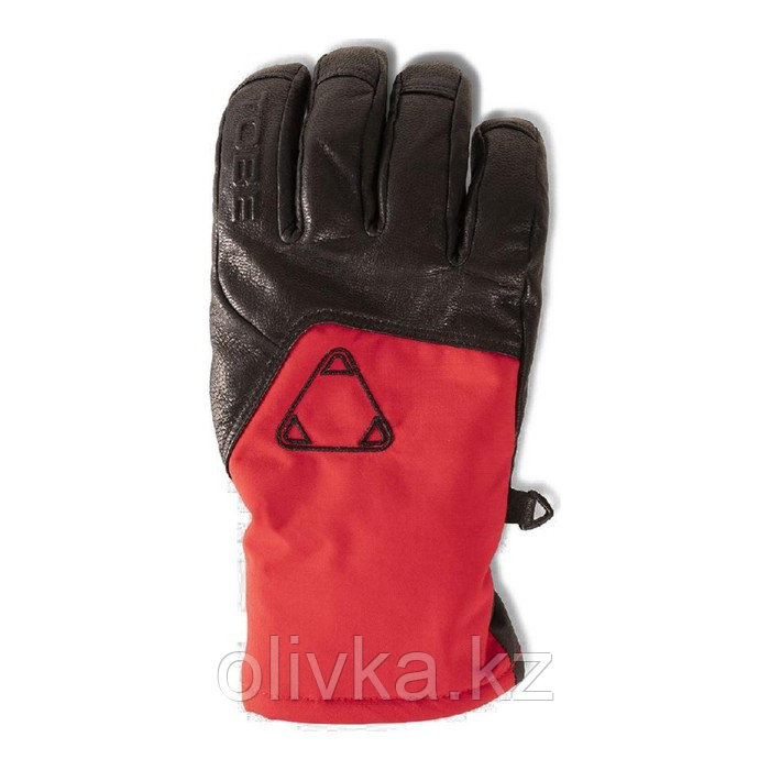 Перчатки Tobe Capto Undercuff V3 с утеплителем, размер XS, красные, чёрные - фото 4 - id-p113234188