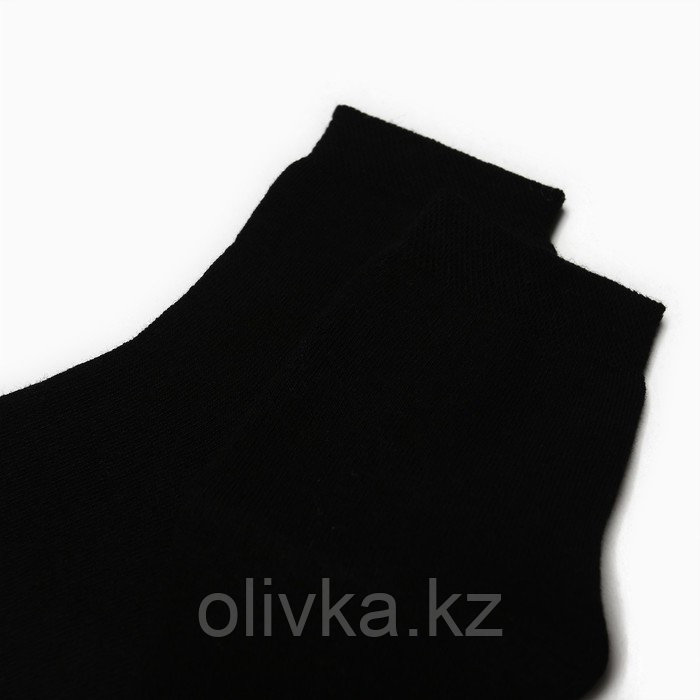 Носки женские махра внутри, цвет чёрный, размер 23 - фото 2 - id-p113238207