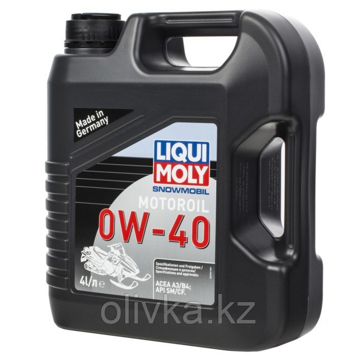 Масло моторное Liqui Moly, 0W-40, для снегоходов, "Snowmobil Motoroil", SM/CF - фото 1 - id-p113231339