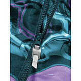 Костюм горнолыжный для девочки, цвет бирюзовый, рост 146 см, фото 3