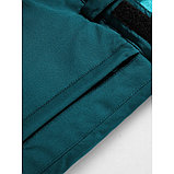 Костюм горнолыжный для девочки, цвет бирюзовый, рост 146 см, фото 9