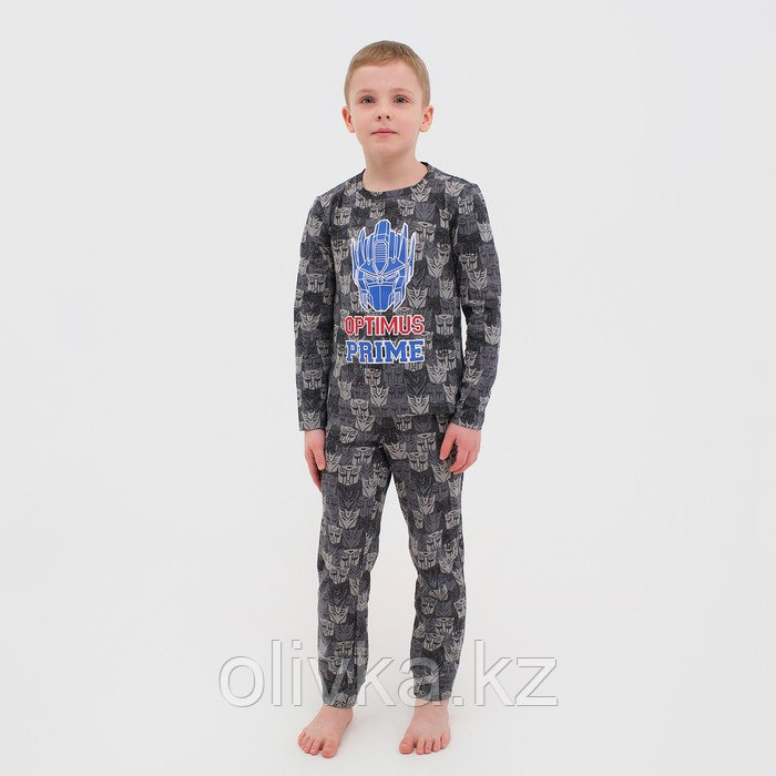 Пижама детская для мальчика Трансформеры, рост 98-104 - фото 1 - id-p113234666