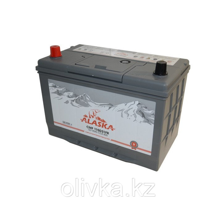 Аккумуляторная батарея Alaska CMF 95 R 115D31 silver+, 95 Ач, прямая полярность