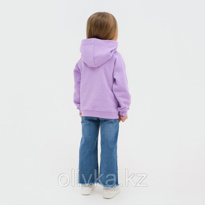 Худи для девочки «Искорка», My Little Pony, рост 86-92 см, цвет фиолетовый - фото 6 - id-p113234269