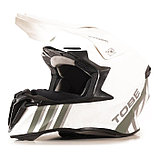 Шлем Tobe Vale, размер M, белый, серый, фото 3