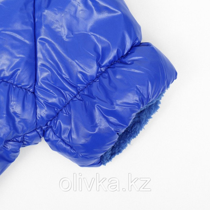 Комбинезон "Блеск", размер XS (ДС 19 см, ОГ 28, ОШ 19 см, до 3 кг), синий - фото 10 - id-p113238283