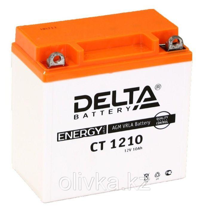 Аккумуляторная батарея Delta 10 Ач CT 1210 (12N9-4B-1) - фото 1 - id-p113229377