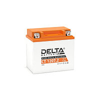 Аккумуляторная батарея Delta СТ1207.2 (YTZ7S) 12 В, 7 Ач обратная (- +)
