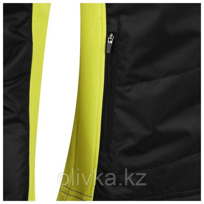 Куртка утеплённая ONLYTOP, black/yellow, размер 52 - фото 9 - id-p105785383