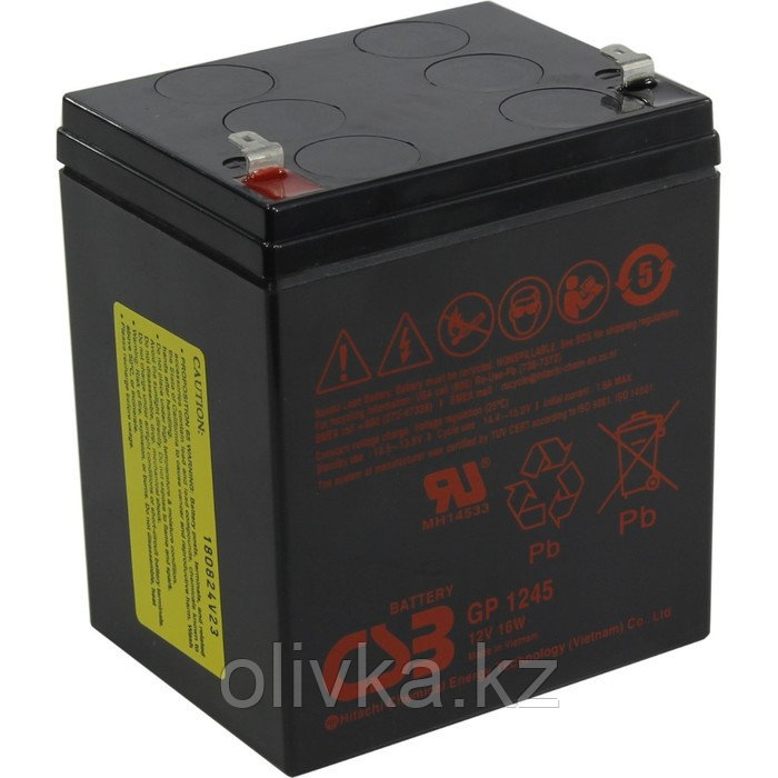 Аккумуляторная батарея CSB 4.5 Ач 12 Вольт GP 1245 - фото 1 - id-p113234694