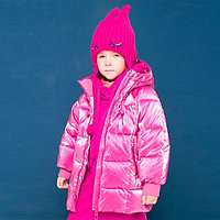 Куртка для девочек, рост 164 см, цвет розовый