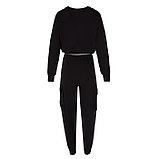 Костюм женский (брюки, свитшот) MINAKU: Casual Collection цвет чёрный, размер 42, фото 9