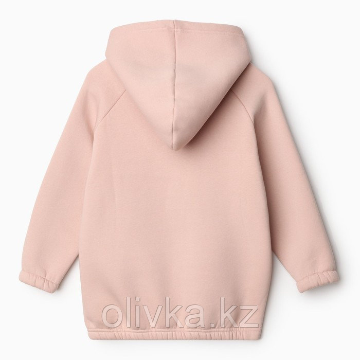 Толстовка (худи) для девочки MINAKU: CRUSH, цвет розовый, рост 134 см - фото 5 - id-p113239379