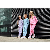 Костюм для девочки (худи, брюки) KAFTAN "Basic line", размер 36 (134-140), цвет розовый, фото 8