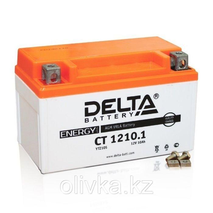 Аккумуляторная батарея Delta 10 Ач CT 1210.1 (YTZ10S) - фото 1 - id-p113229416