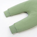 Ползунки-штанишки Крошка Я, BASIC LINE, рост 74-80 см, цвет зелёный, фото 5
